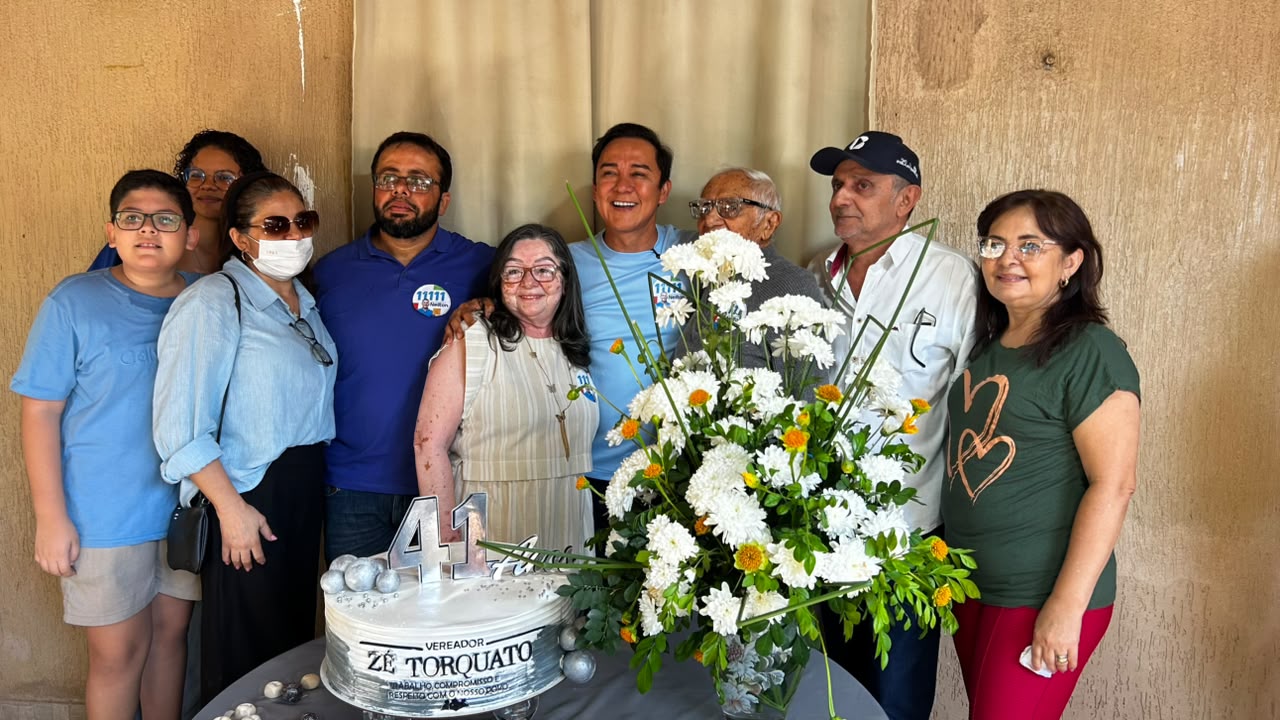 Aniversário do vereador José Torquato movimenta manhã deste sábado em Luís Gomes