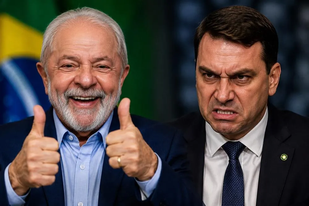 Lula tem 50% e vantagem de 29 pontos sobre Flávio Bolsonaro na Paraíba