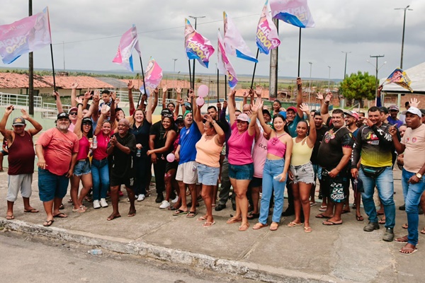 Larúcia Sá fortalece articulação política e reúne militância durante agenda em Caaporã e reforça projeto político do Sertão ao Litoral