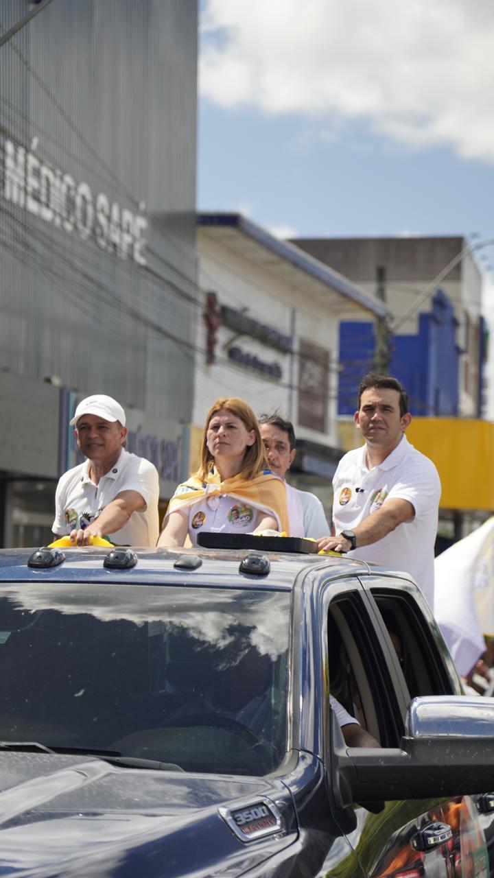 Teresa Carneiro desiste de candidatura a deputada estadual e anuncia apoio a Dr. Jhonny Bezerra e Nobinho Almeida em Sapé