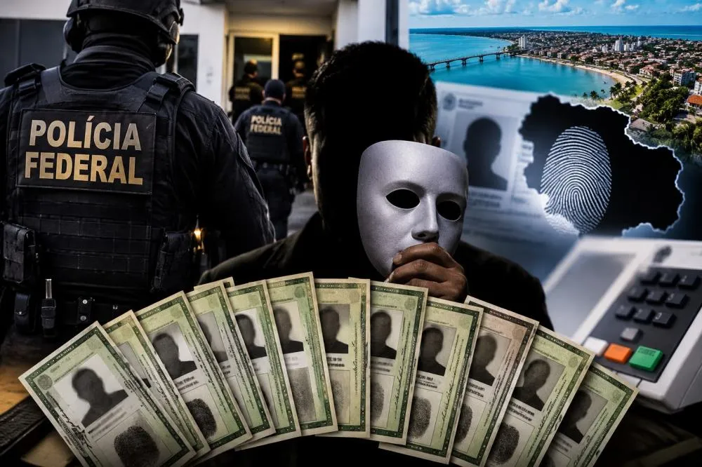 BOMBA: PF deflagra operação nesta manhã na Paraíba e descobre 11 identidades atribuídas à mesma pessoa