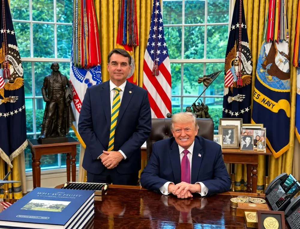 PT pede cassação da chapa de Flávio Bolsonaro e leva ao STF denúncia de possível interferência americana nas eleições