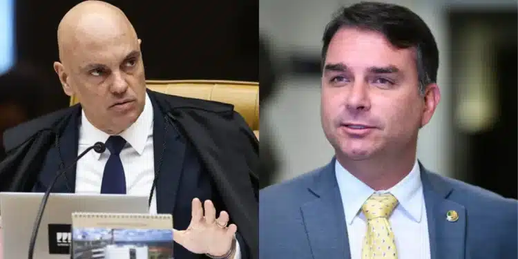 Jair Bolsonaro pede a Moraes para liberar visita de Flávio