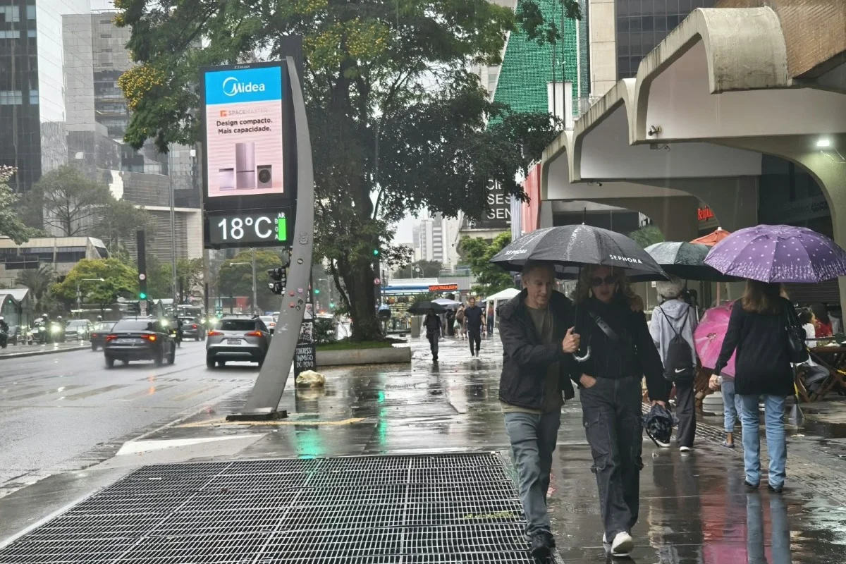 Calor, chuva e risco de temporais marcam a previsão do tempo em diferentes regiões do Brasil