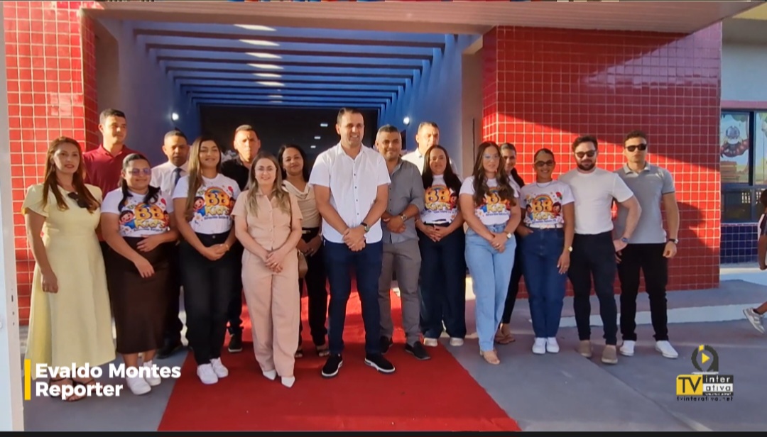 Prefeitura de Bernardino Batista inaugura reforma e ampliação da Creche Gessica Alves