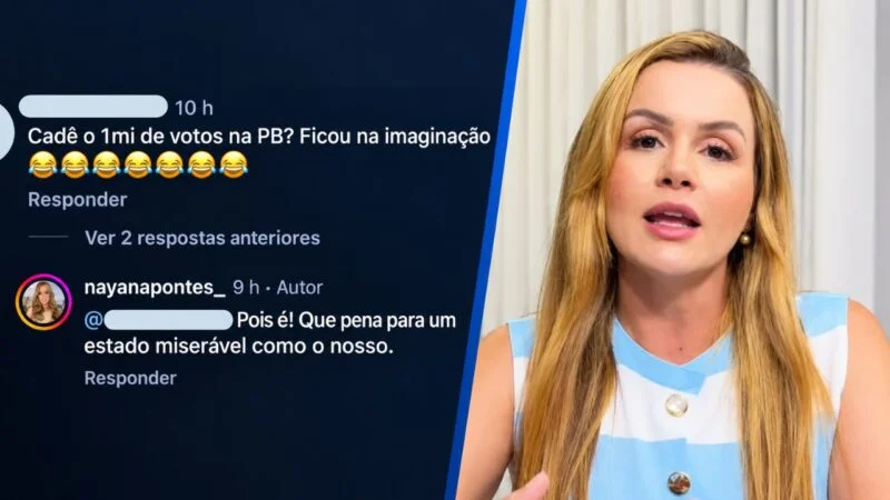 Ex-candidata a vice-governadora pelo PL chama Paraíba de “estado miserável” e nega ajuda a eleitores de Lula
