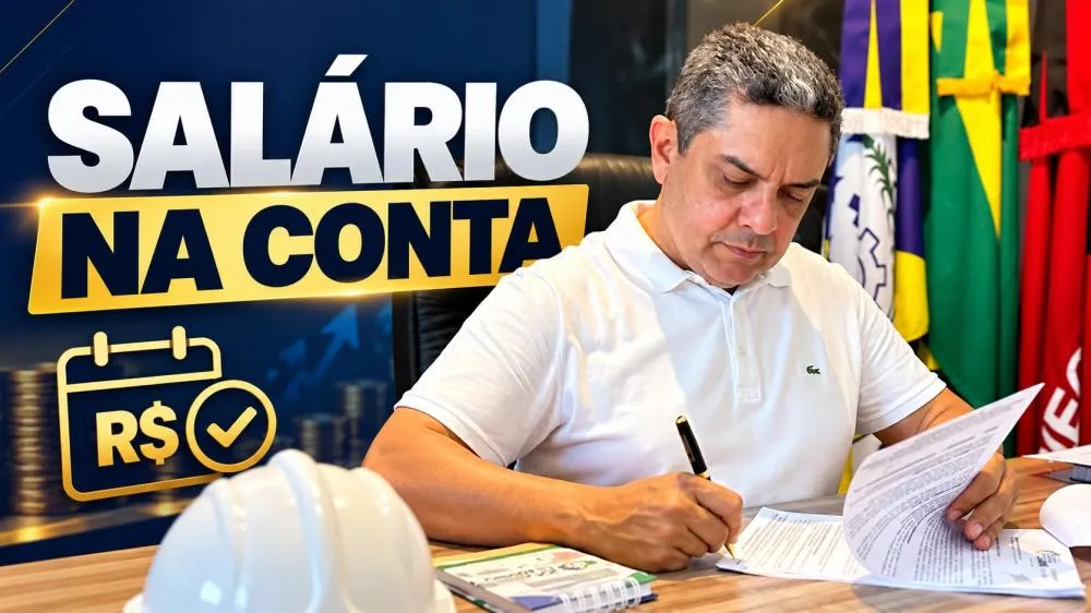 Rinaldo Cipriano mantém pagamento dos servidores em dia e destaca compromisso com funcionalismo de Joca Claudino