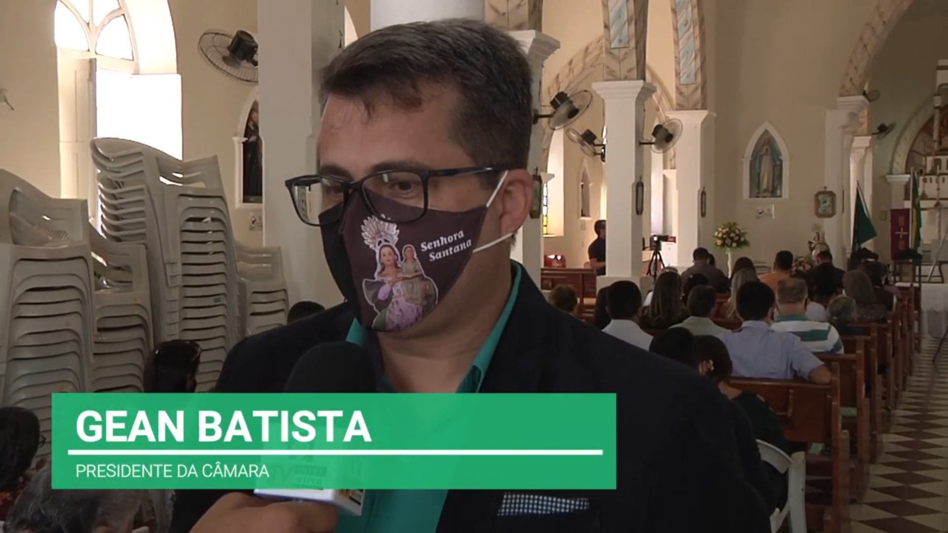 Gean Batista comanda sessão especial em homenagem ao centenário da Paróquia Santana em Luís Gomes/RN