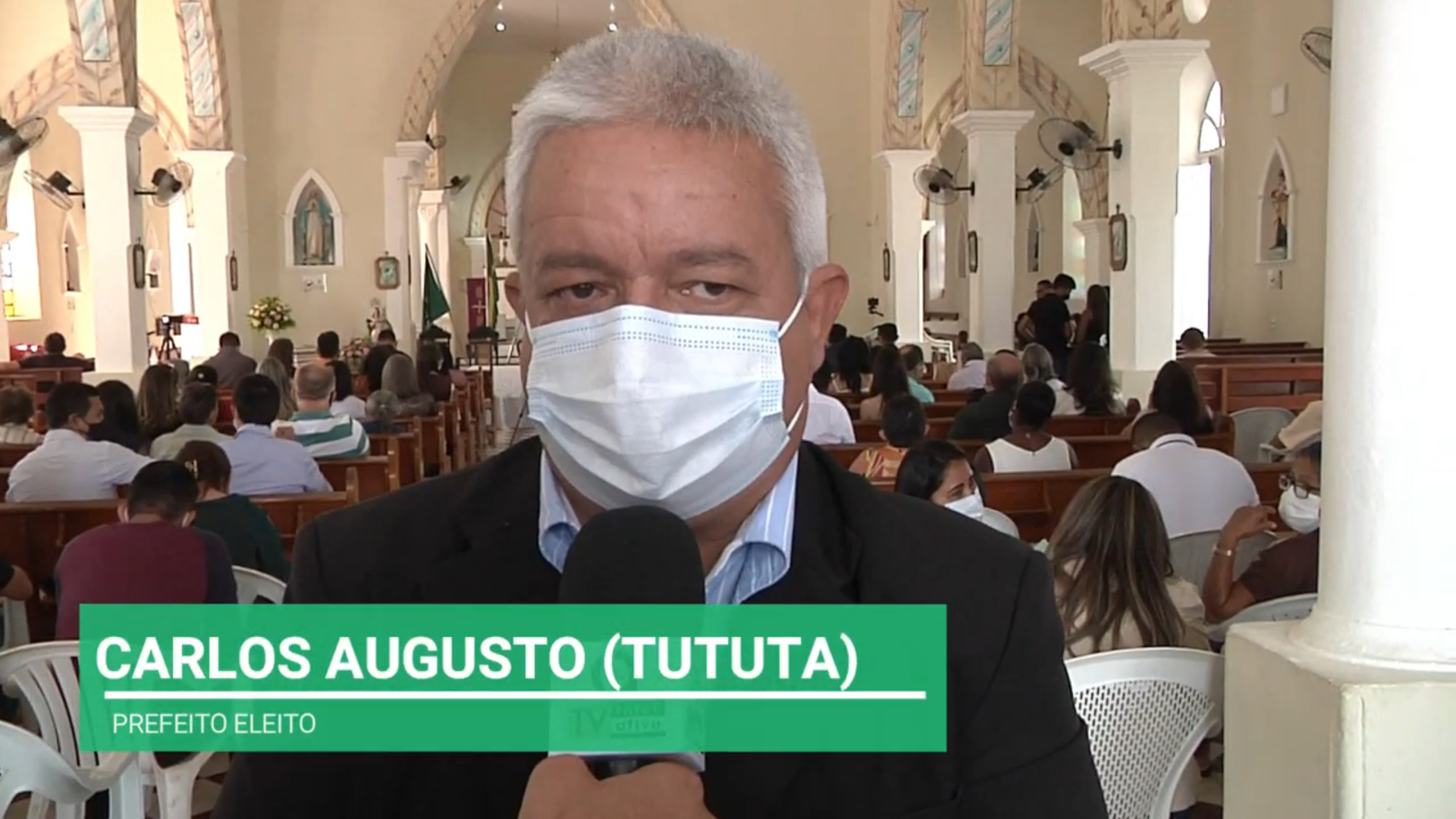 Prefeito Tututa participa de sessão solene dos 100 anos da Paróquia Senhora Santana