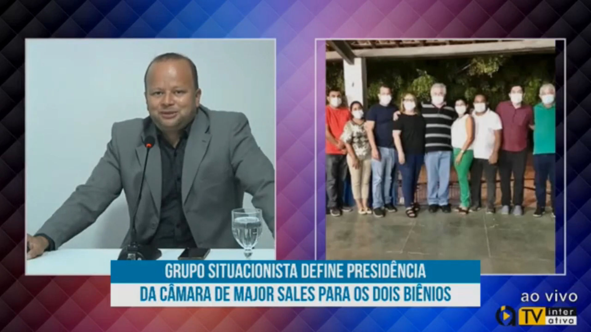 Grupo situacionista define presidência da Câmara de Major Sales para os dois biênios. Veja vídeo