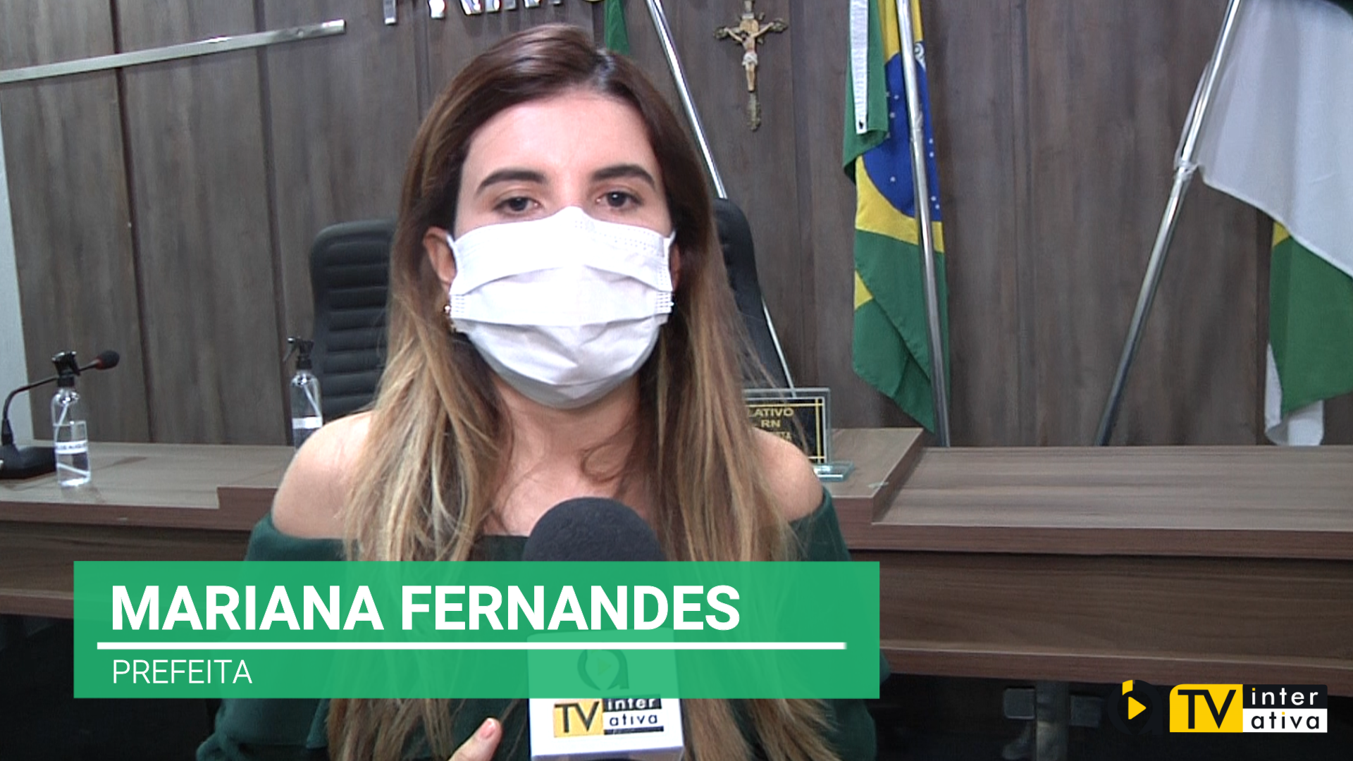 Veja vídeo: Prefeita Mariana Fernandes fala da harmonia entre os poderes legislativo e executivo em Luís Gomes/RN