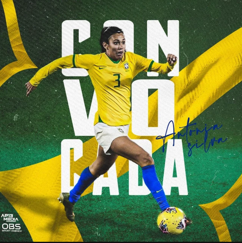 A POTIGUAR SANTANENSE ANTONIA SILVA NA SELEÇÃO BRASILEIRA FEMININA MAIS UMAVEZ