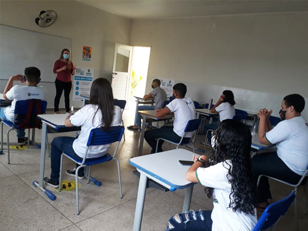 MAJOR SALES: REDE MUNICIPAL DE ENSINO RETOMA AULAS PRESENCIAIS E REMOTAS.