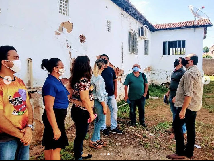 Secretário de planejamento e desenvolvimento e secretária de Educação realiza inspeção no município de Pau dos Ferros
