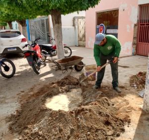 Prefeitura de Poço Dantas realiza reforma da Associação Comunitária São Francisco Padroeiro