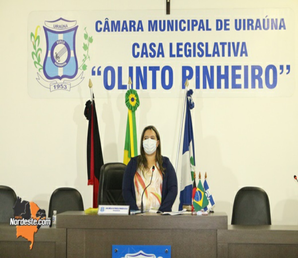 Câmara de Vereadores de Uiraúna realiza primeira sessão ordinária do ano 2021.