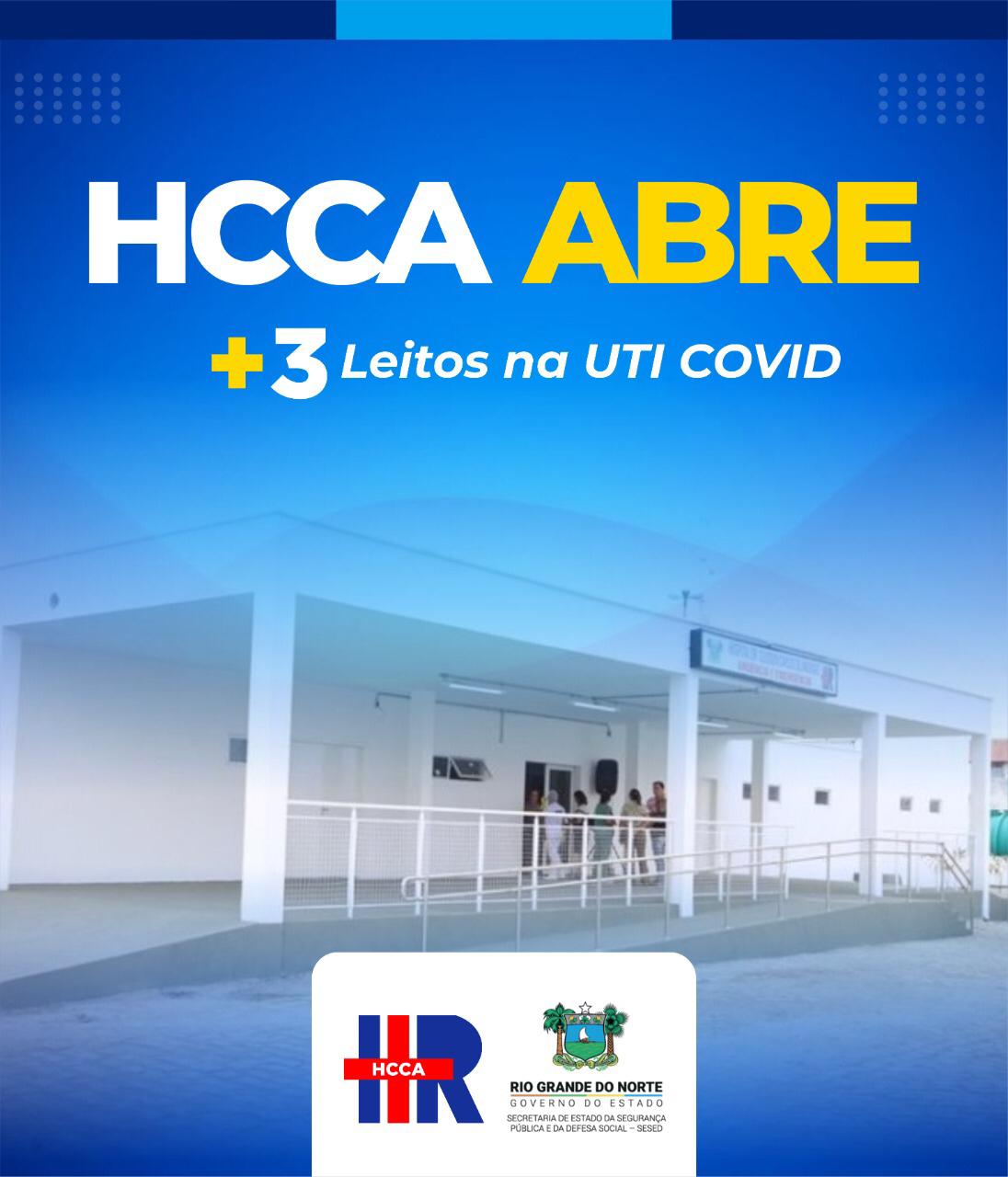Hospital Regional abre mais 3 leitos de UTI para tratamento do coronavírus em Pau dos Ferros