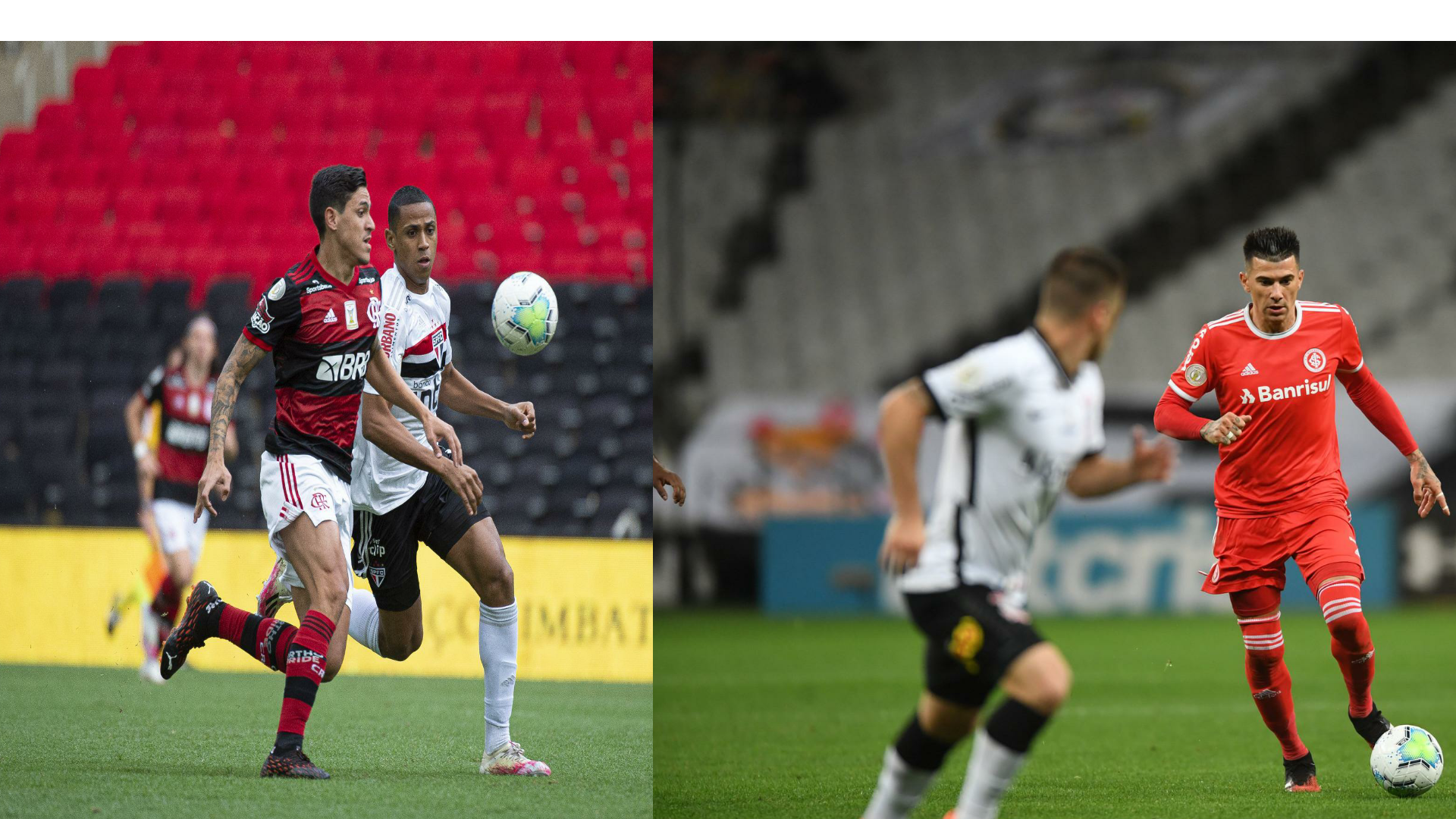 Flamengo enfrenta São Paulo em jogo decisivo na Série A; Inter recebe o Corinthians
