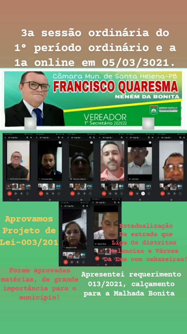 Em sessão virtual na Câmara de Santa Helena, sonho de estrada estadual fica mais proximo