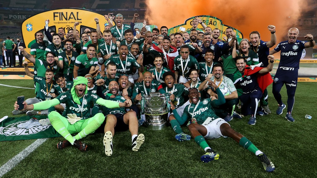 Sem sustos, Palmeiras vence Grêmio e conquista a Copa do Brasil