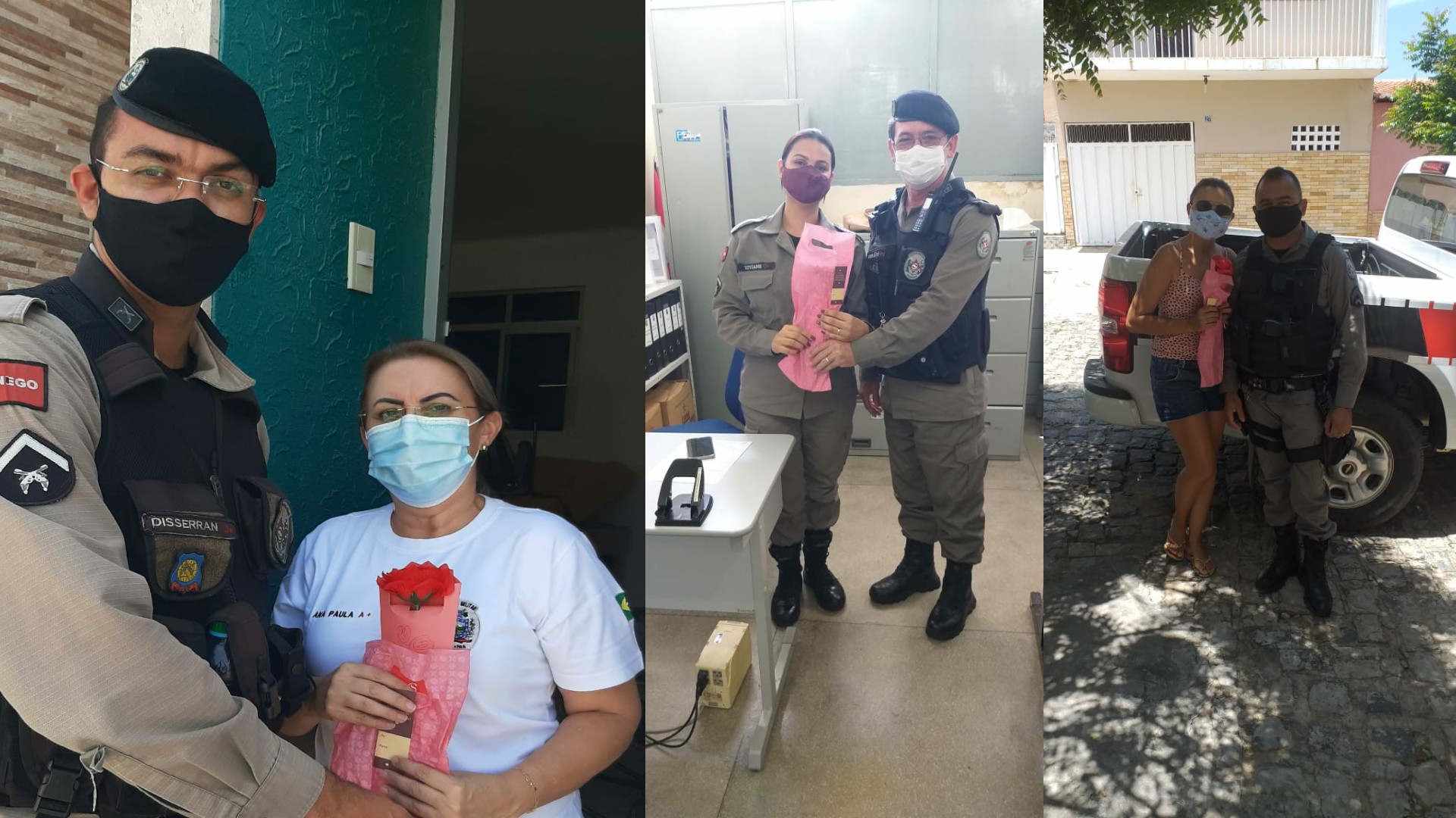 6º BPM DE CAJAZEIRAS HOMENAGEIA AS POLICIAIS FEMININAS