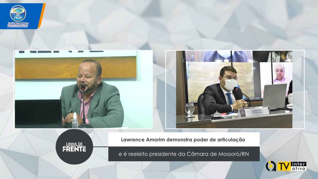 Lawrence Amorim demonstra poder de articulação e é reeleito presidente da Câmara de Mossoró/RN – VEJA VÍDEO