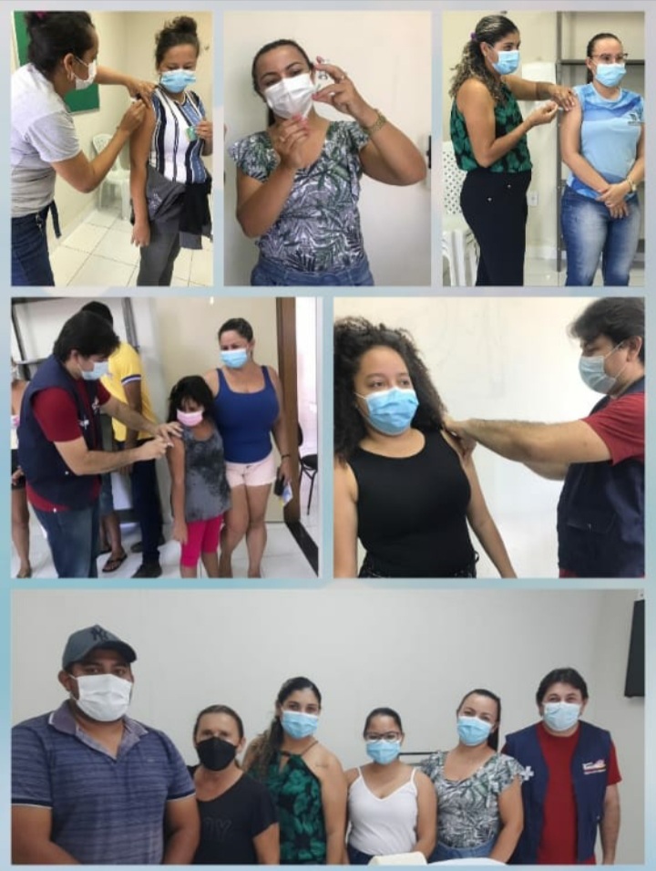 Secretaria de Saúde de Poço de José de Moura realiza o dia D de vacinação contra o Influenza