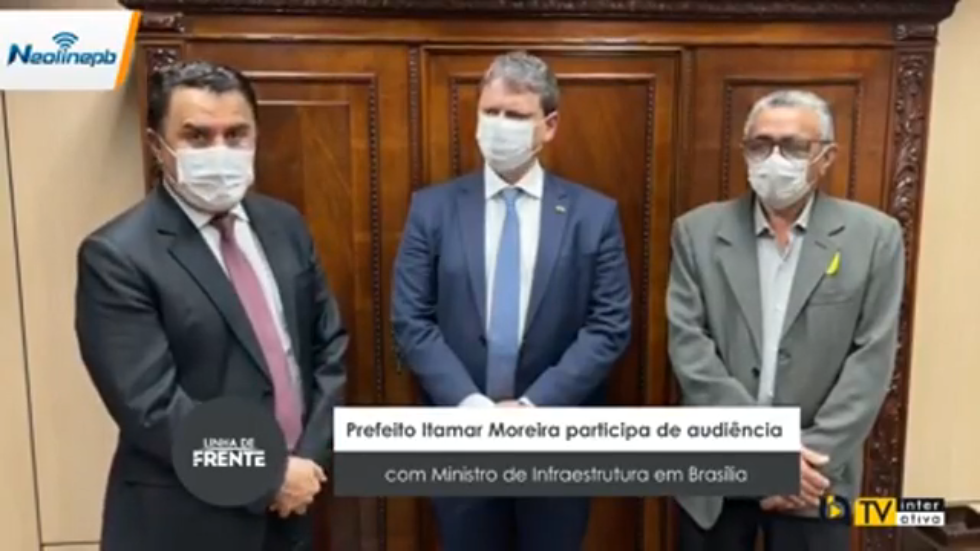 Prefeito Itamar Moreira participa de audiência com Ministro de Infraestrutura em Brasília – VEJA VÍDEO