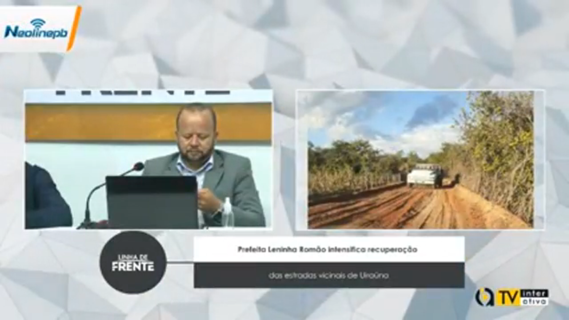 Prefeita Leninha Romão intensifica recuperação das estradas vicinais de Uiraúna – VEJA VÍDEO