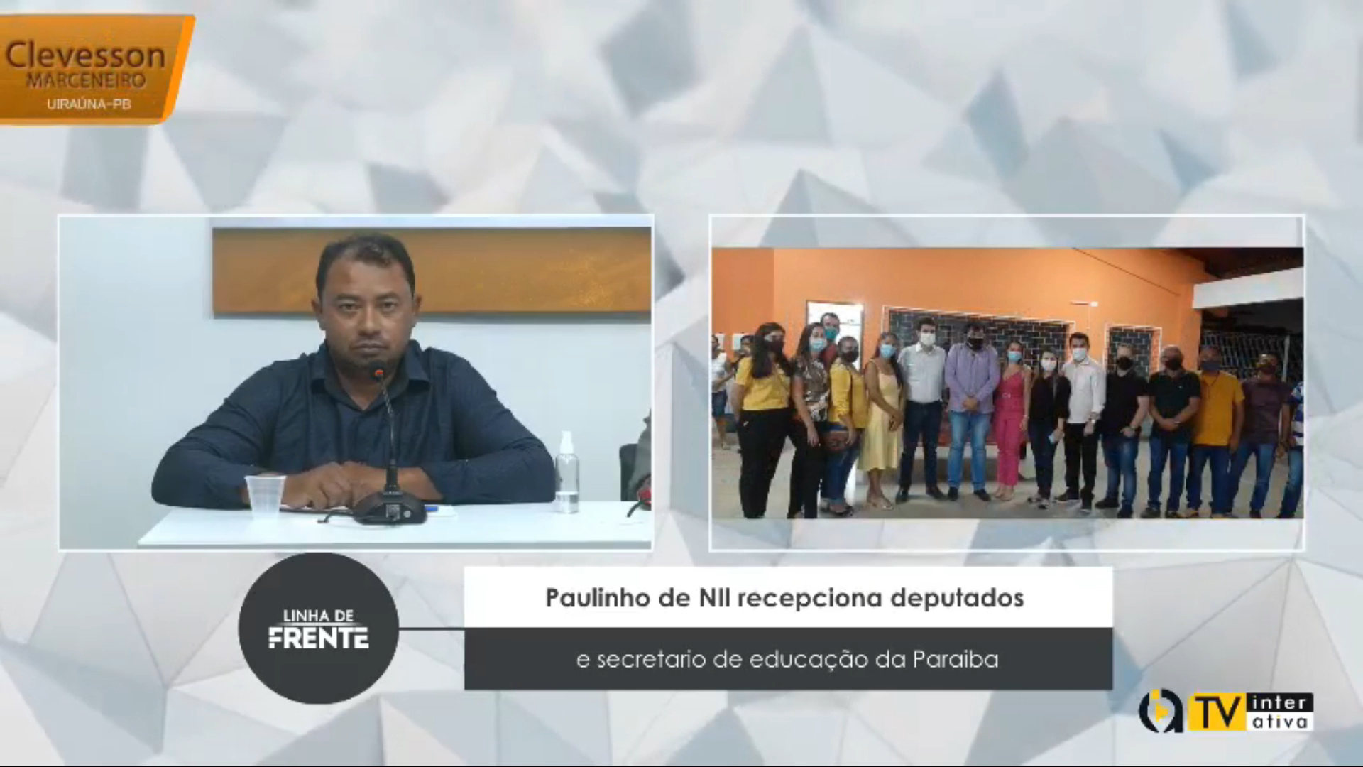 Paulinho de Nil recepciona deputados e secretario de educação da Paraíba – VEJA VÍDEO