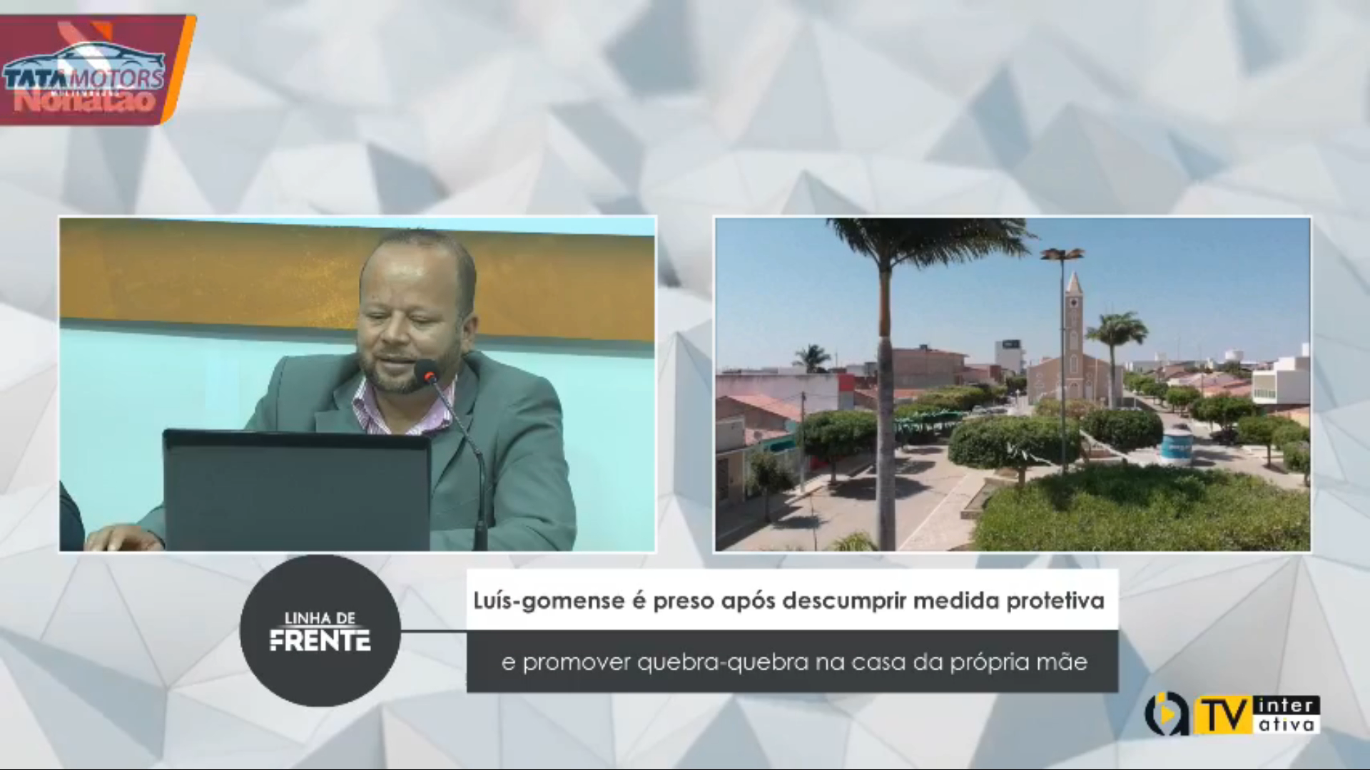 Luísgomense é preso após descumprir medida protetiva e promover quebra-quebra na casa da própria mãe – VEJA VÍDEO
