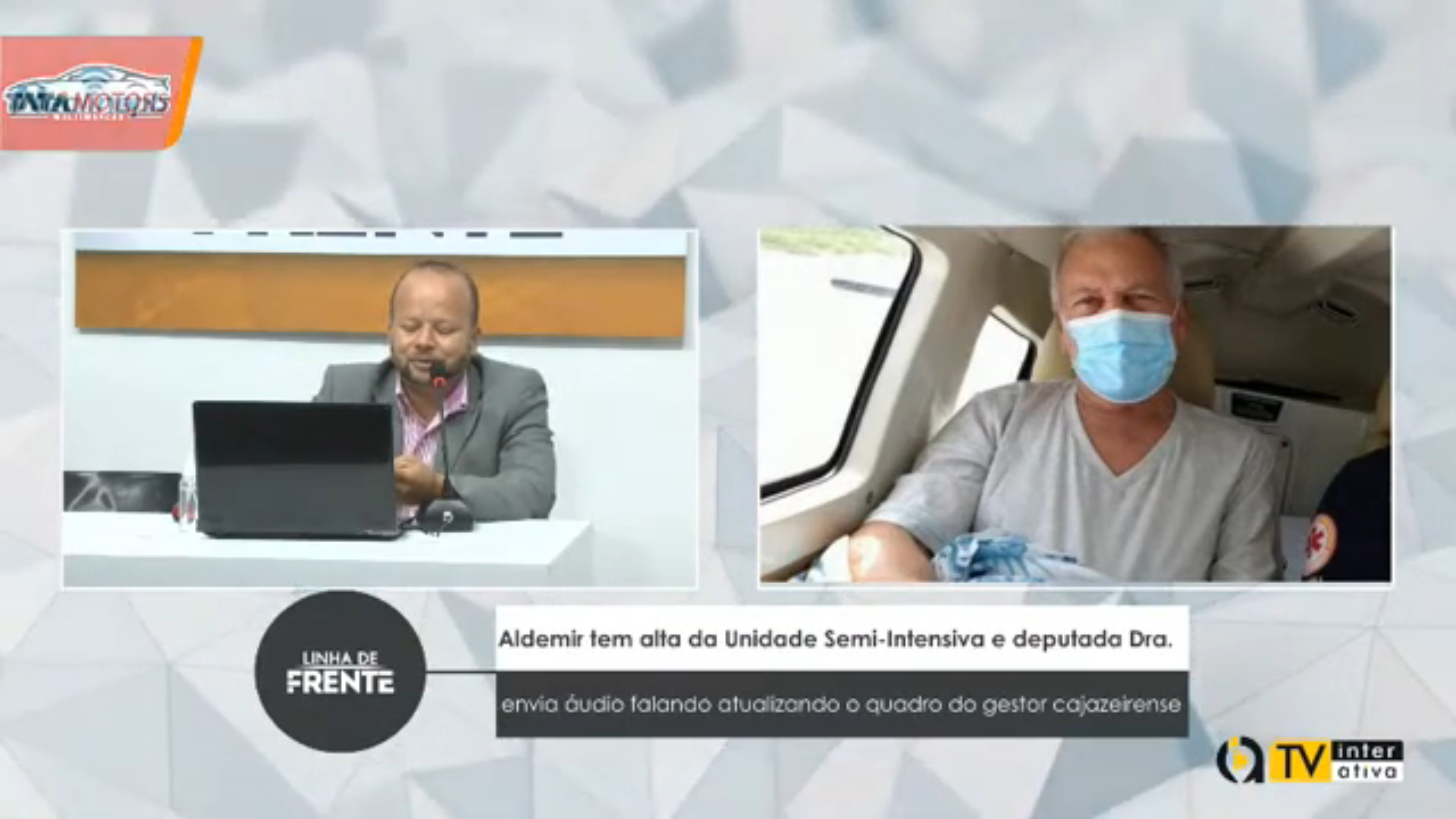 José Aldemir tem alta da Unidade Semi-Intensiva e deputada Dra. Paula envia áudio falando atualizando o quadro do gestor cajazeirense – VEJA VÍDEO