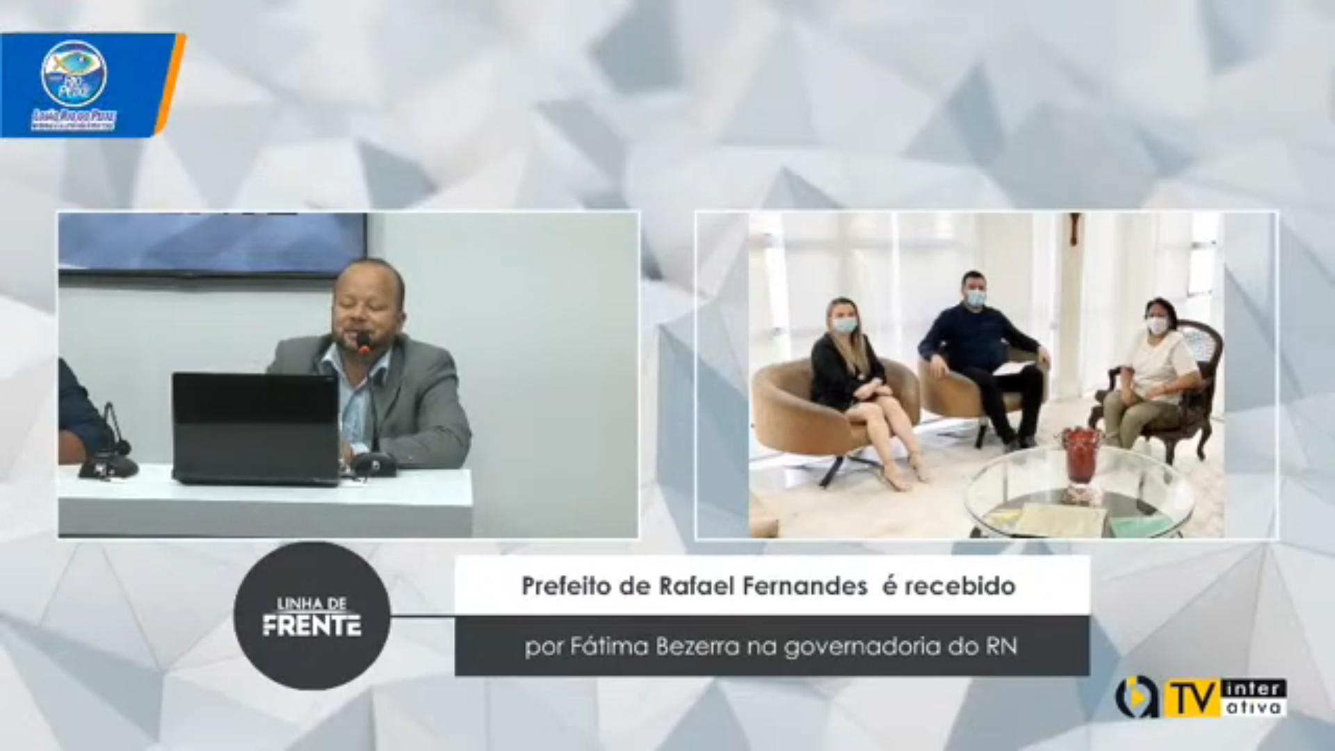 Prefeito de Rafael Fernandes  é recebido por Fátima Bezerra na governadoria do RN – VEJA VÍDEO