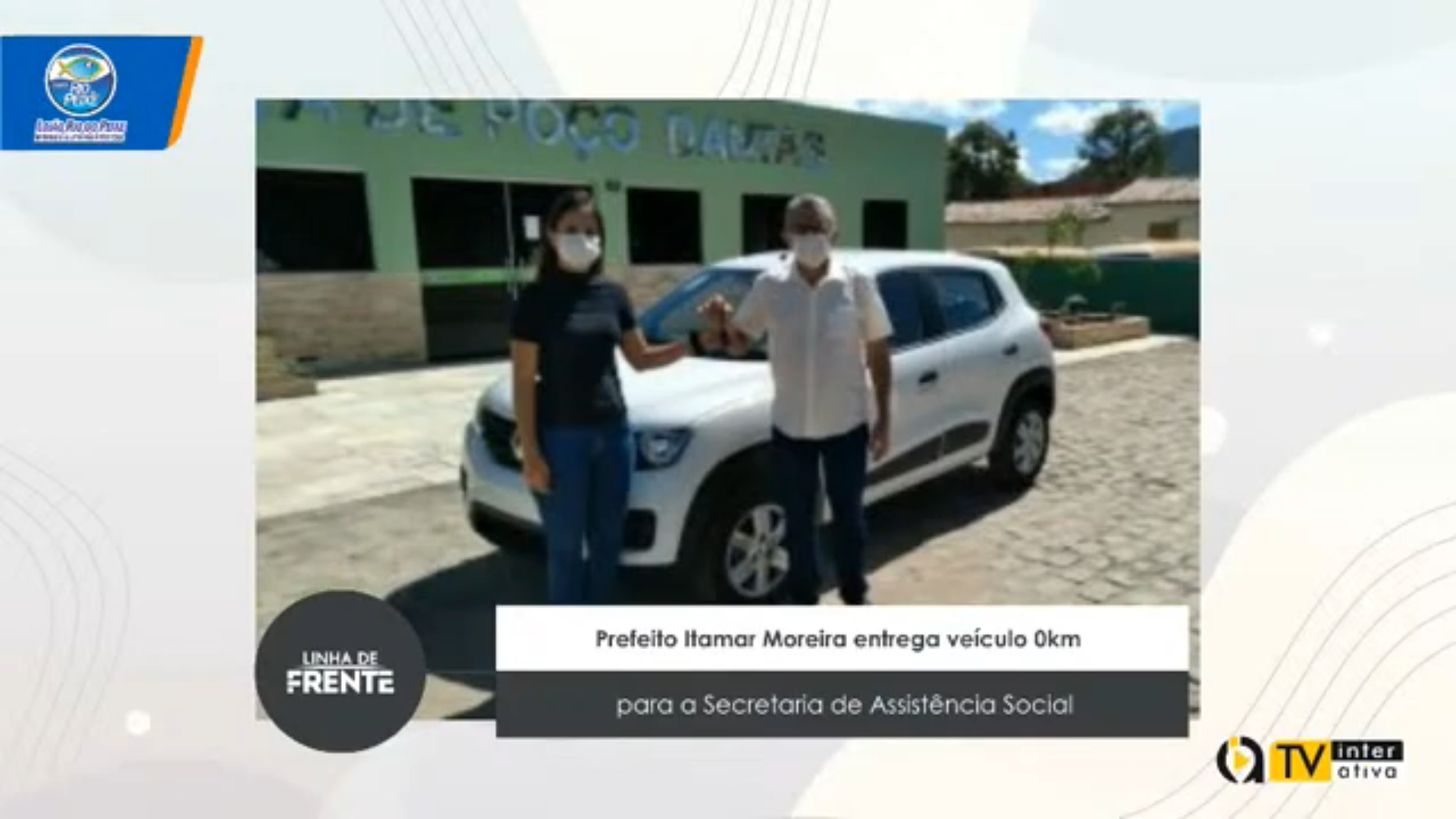 Prefeito Itamar Moreira entrega veículo 0km para a Secretaria de Assistência Social  – VEJA VÍDEO
