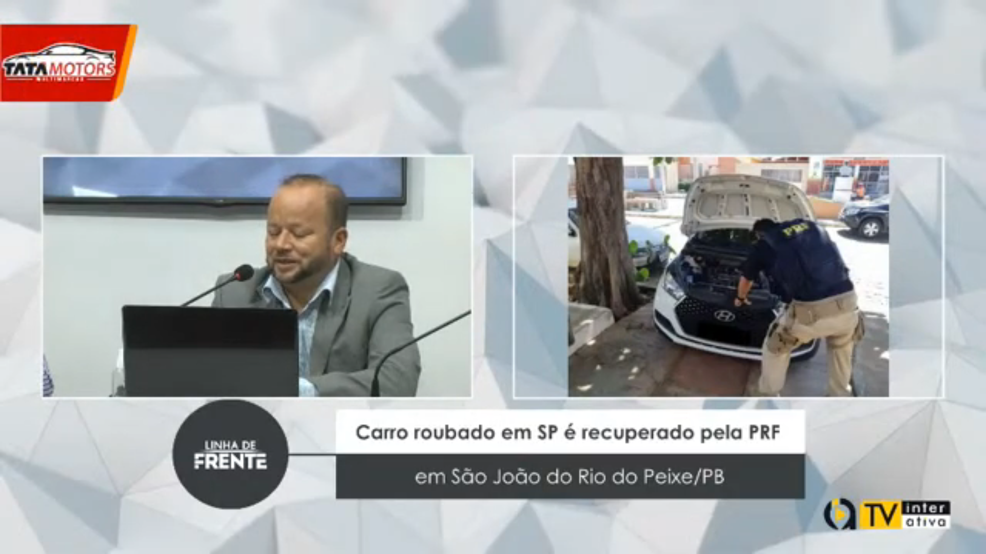 Carro roubado em SP é recuperado pela PRF em São João do Rio do Peixe/PB – VEJA VÍDEO