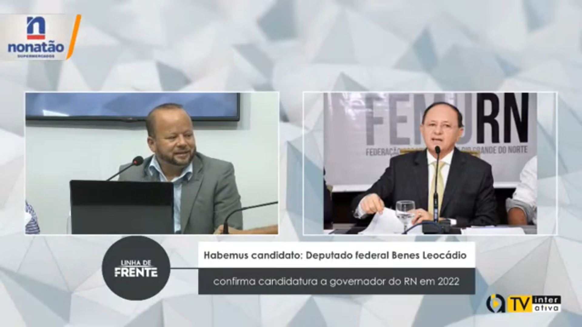 Habemus candidato: Deputado federal Benes Leocádio confirma candidatura a governador do RN em 2022 – VEJA VÍDEO