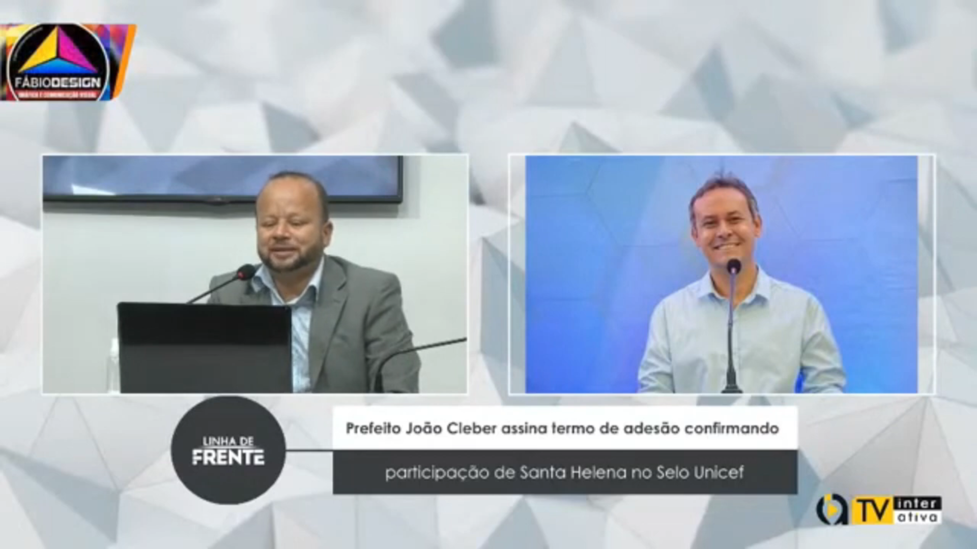 Prefeito João Cleber assina termo de adesão confirmando participação de Santa Helena no Selo Unicef – VEJA VÍDEO
