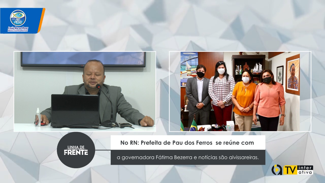 VEJA VÍDEO: No RN: Prefeita de Pau dos Ferros  se reúne com a governadora Fátima Bezerra e notícias são alvissareiras.