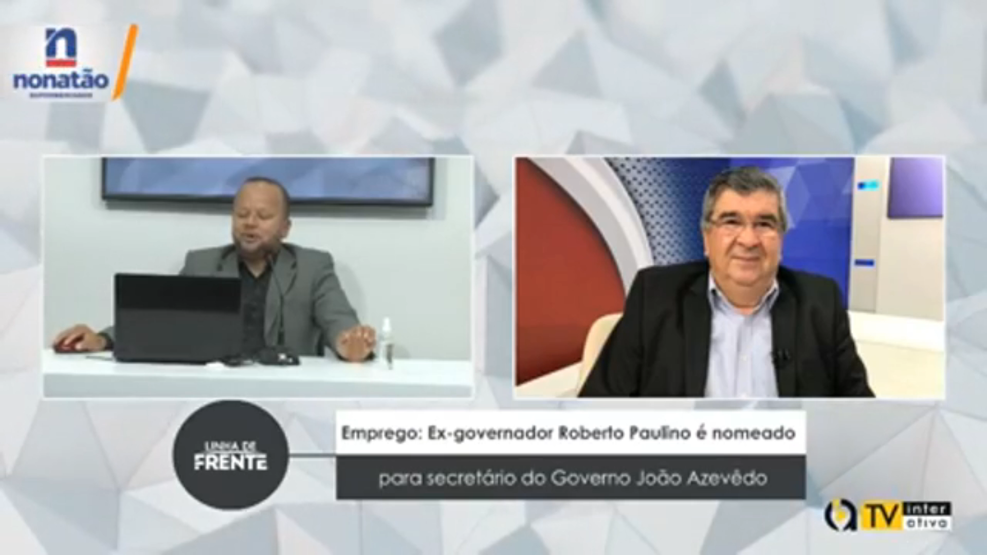 Veja vídeo:  Ex-governador Roberto Paulino é nomeado para secretário do Governo João Azevêdo