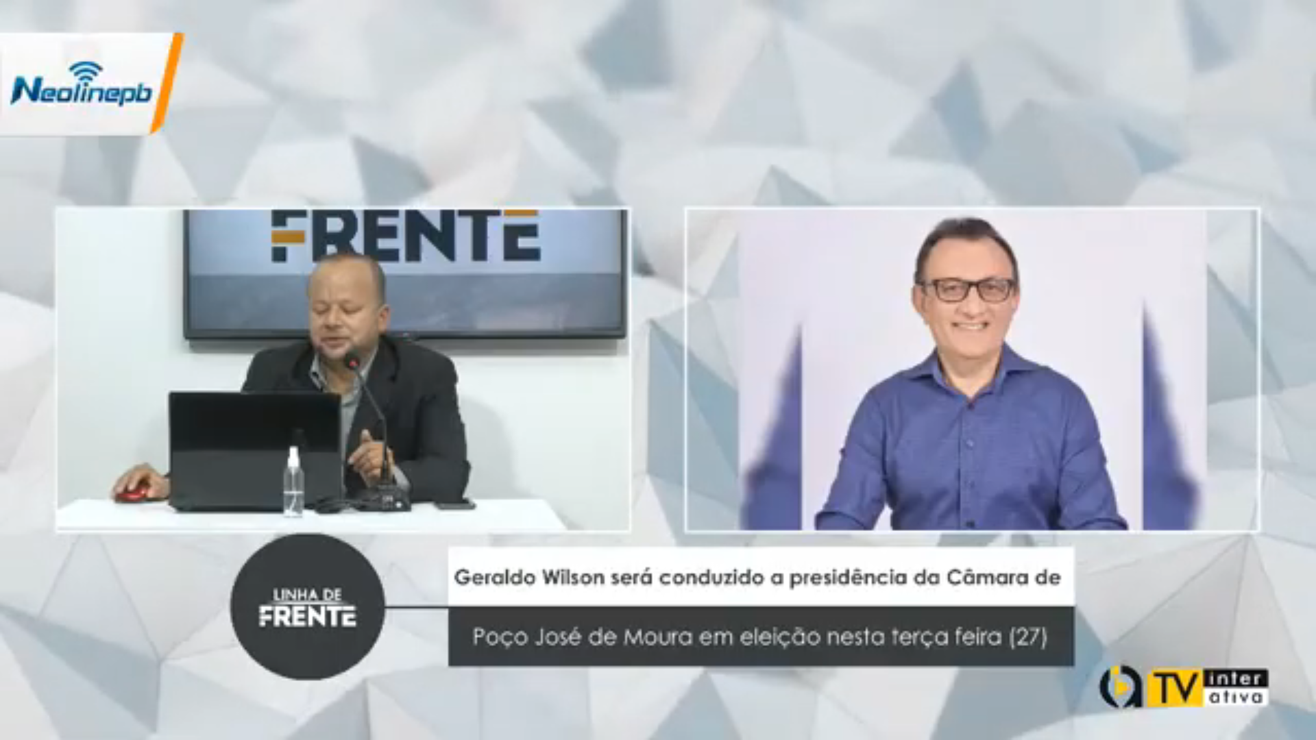 VEJA VÍDEO: Geraldo Wilson será conduzido a presidência da Câmara de Poço José de Moura em eleição nesta terça feira (27)