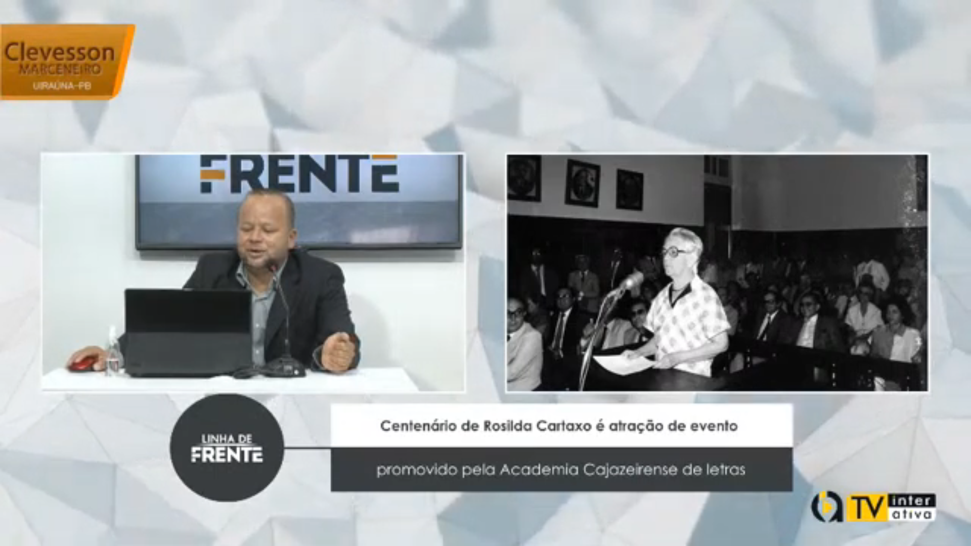 VEJA VÍDEO:  Centenário de Rosilda Cartaxo é atração de evento promovido pela Academia Cajazeirense de letras
