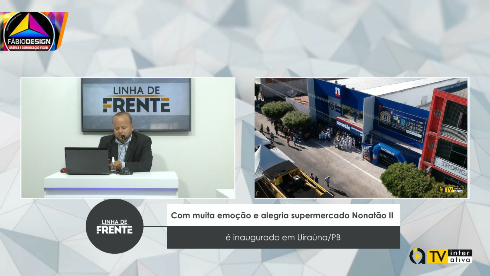 VEJA VÍDEO: Com muita emoção e alegria supermercado Nonatão II é inaugurado em Uiraúna/PB