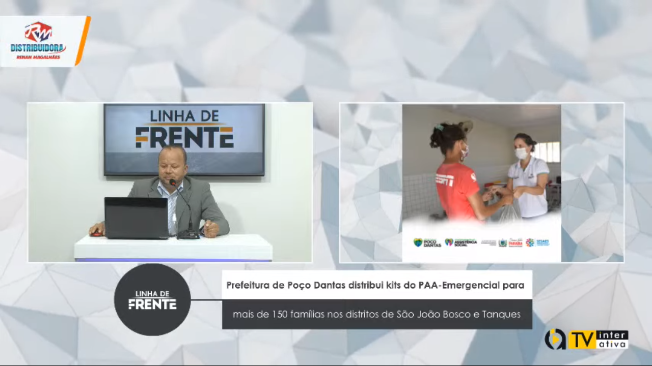 VEJA VÍDEO: Prefeitura de Poço Dantas distribui kits do PAA-Emergencial para mais de 150 famílias nos distritos de São João Bosco e Tanques