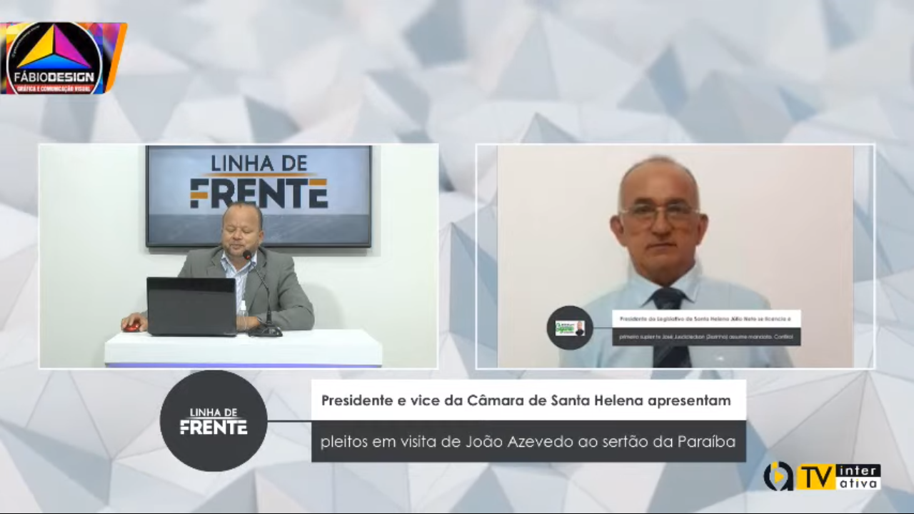 VEJA VÍDEO: Presidente e vice da Câmara de Santa Helena apresentam pleitos em visita de João Azevedo ao sertão da Paraíba