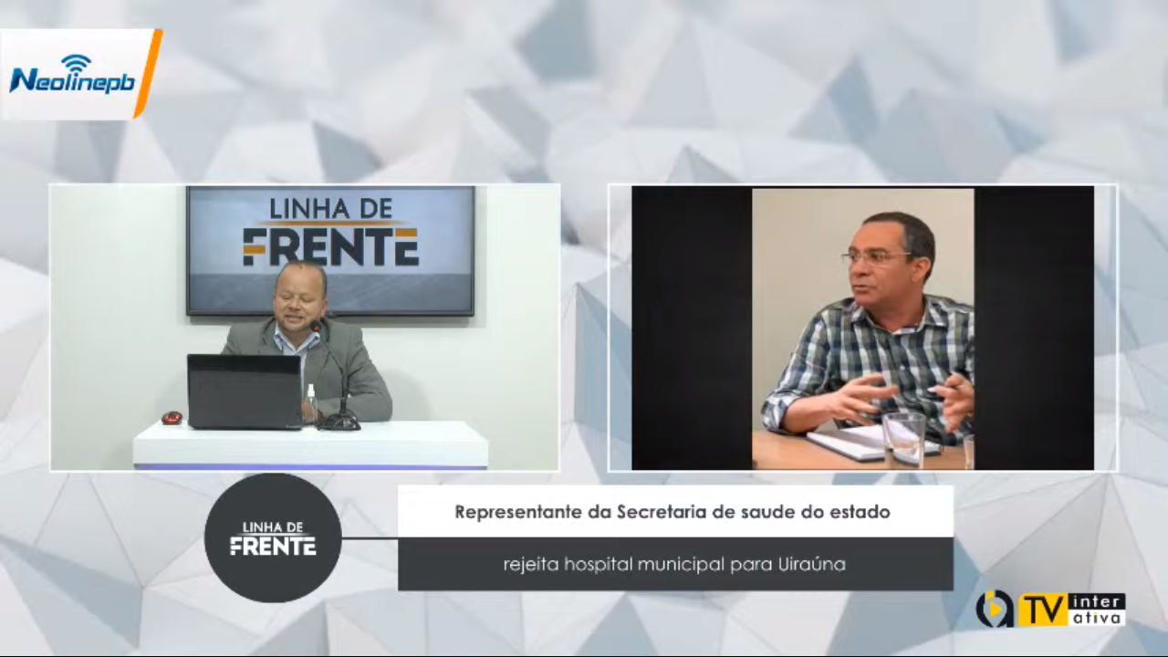VEJA VÍDEO: Representante da Secretaria de saúde do estado rejeita hospital municipal para Uiraúna