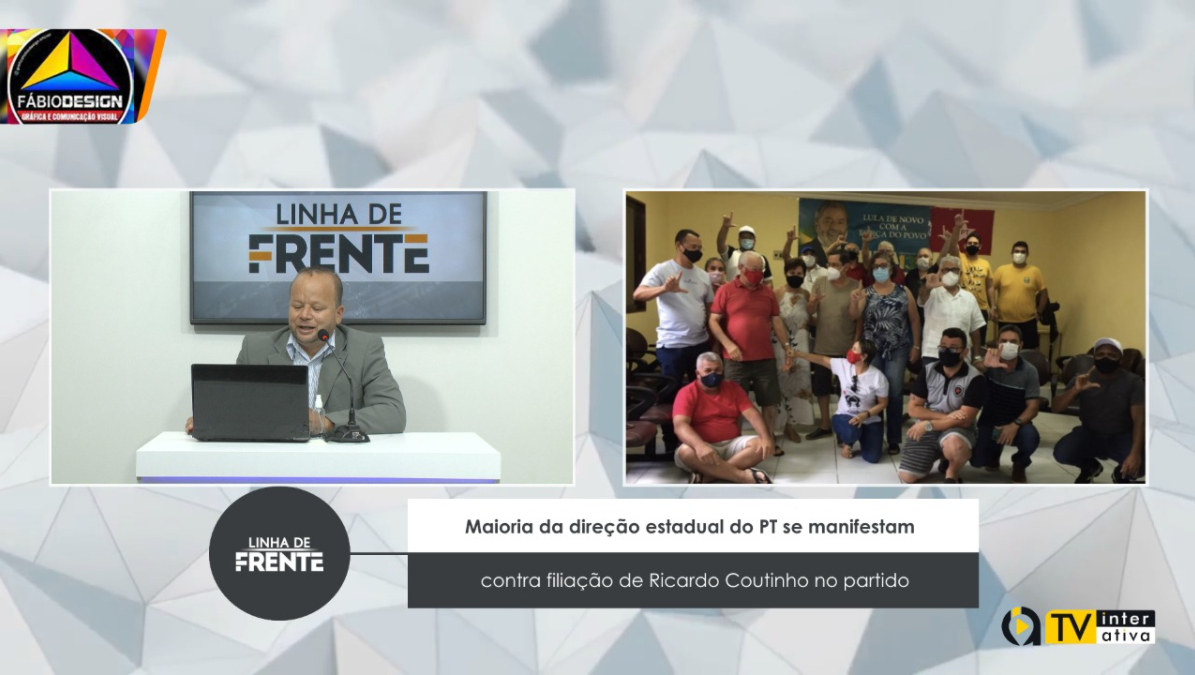 VEJA VÍDEO: Maioria da direção estadual do PT se manifestam contra filiação de Ricardo Coutinho no partido