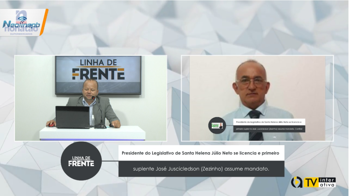 VEJA VÍDEO: Júlio Neto se licencia por 180 dias e Bebé assume presidência da câmara de Santa Helena/PB