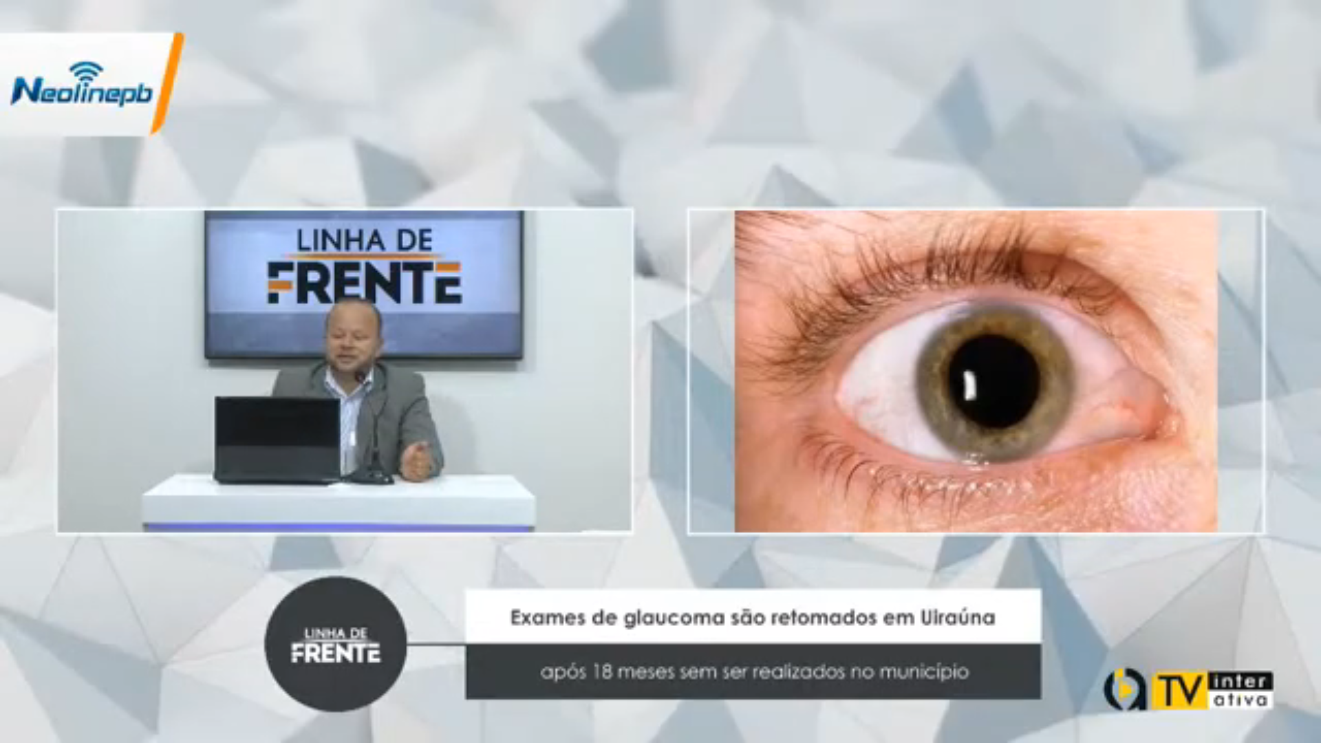VEJA VÍDEO: Exames de glaucoma são retomados em Uiraúna após 18 meses sem serem realizados no município