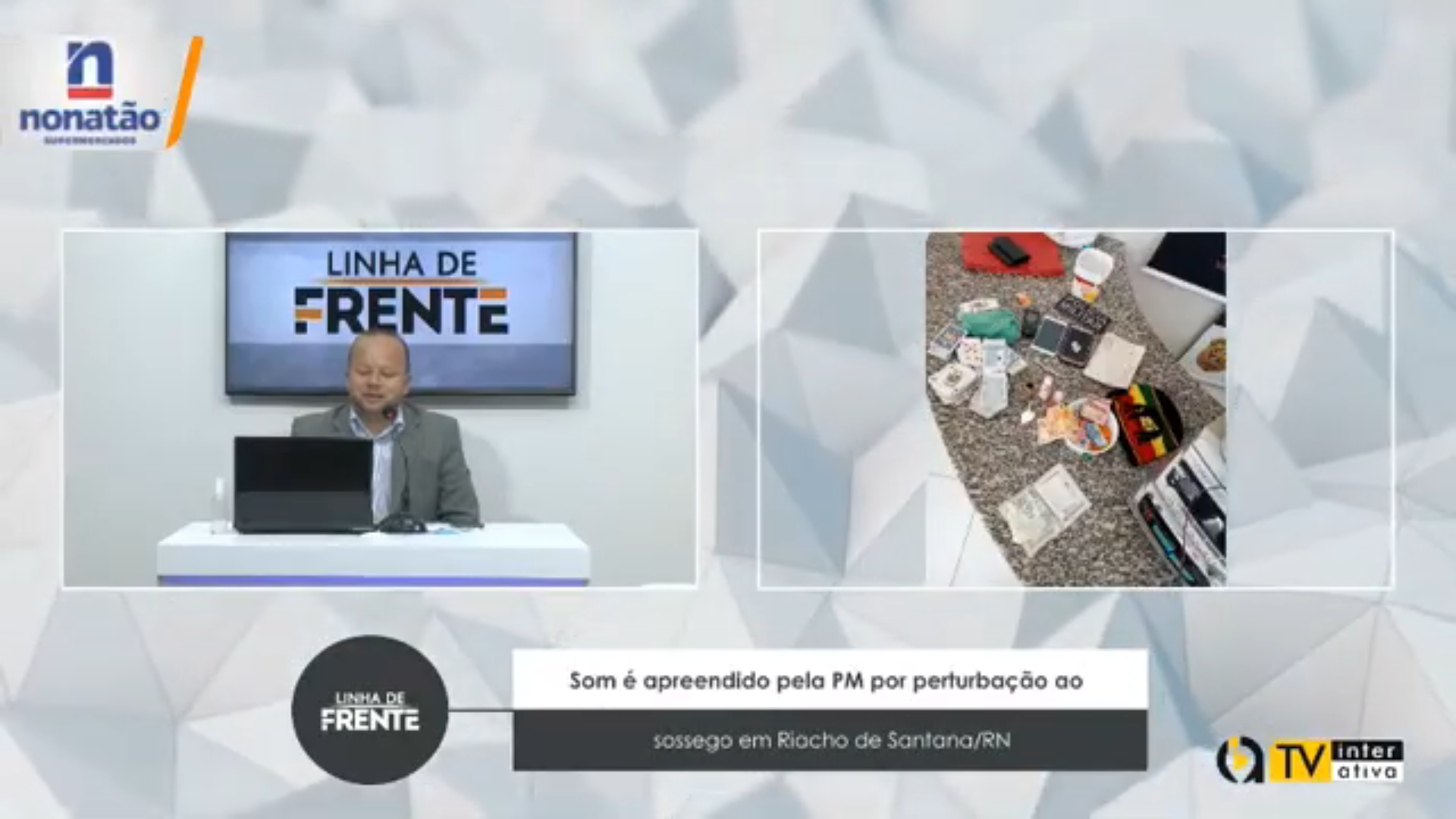 VEJA VÍDEO: Som é apreendido pela PM por perturbação ao sossego em Riacho de Santana/RN