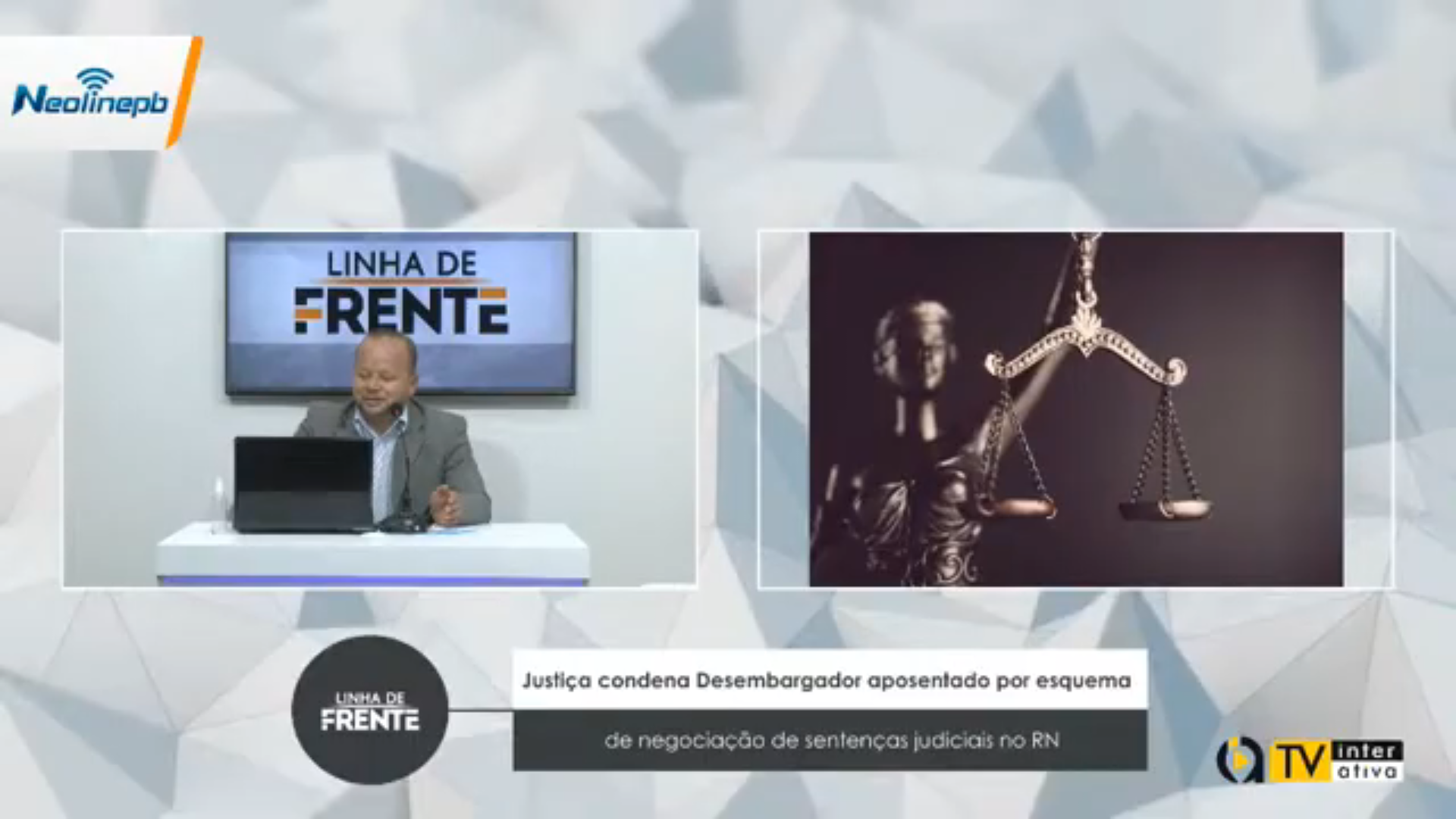 VEJA VÍDEO: Justiça condena Desembargador aposentado por esquema de negociação de sentenças judiciais no RN